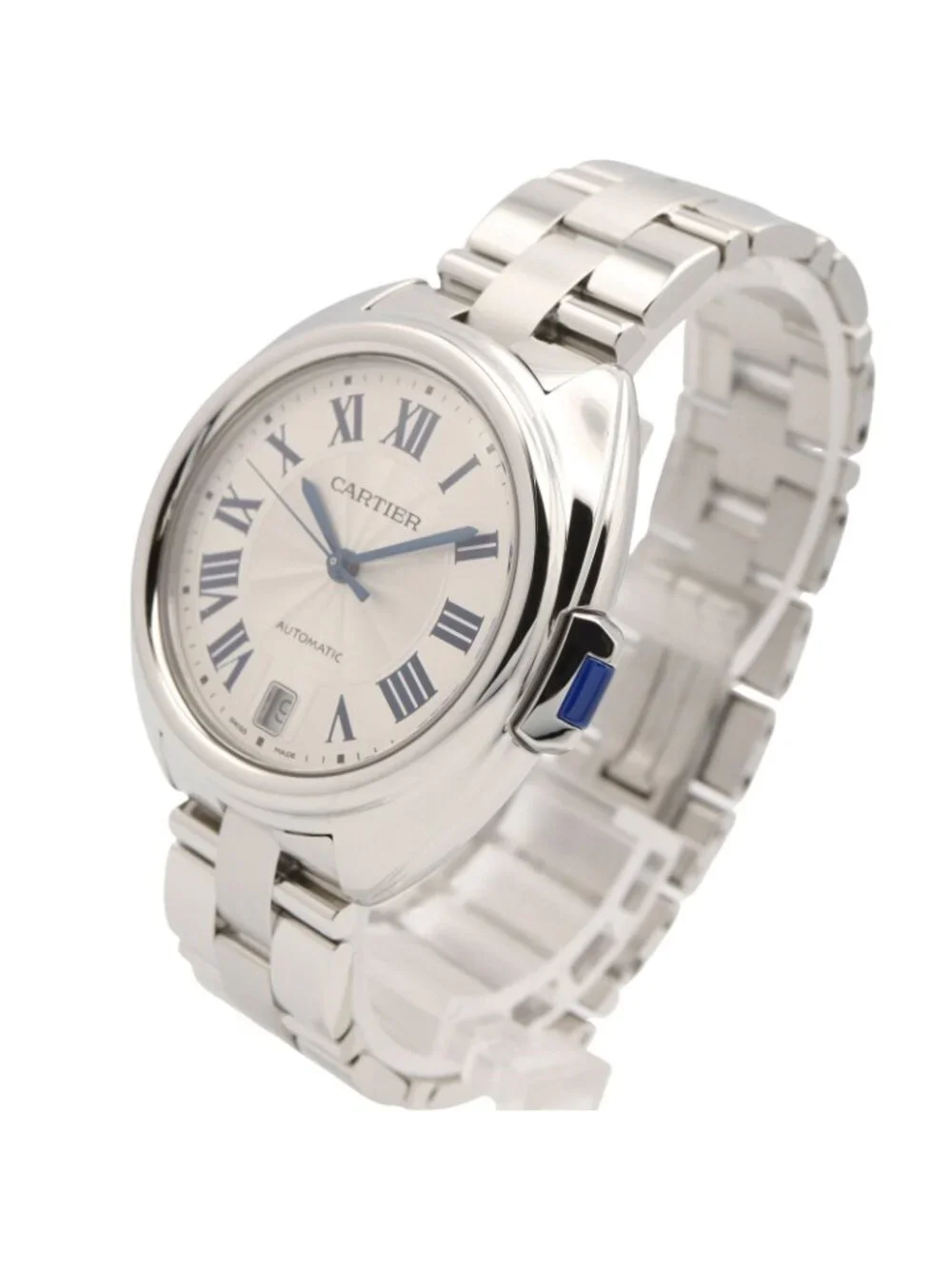 Cartier Watch Cles de Silver Stainless Steel